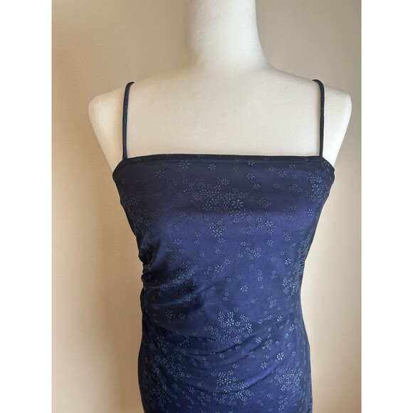 90s Y2K Candy Rocket Slip Dress M USA Dark Fairy Grunge Whimsigoth Asymmetrical - Picture 2 of 6